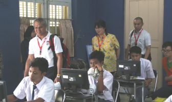 Delegasi ACCFA Borong Hasil Karya Anak Didik LPKA Tangerang