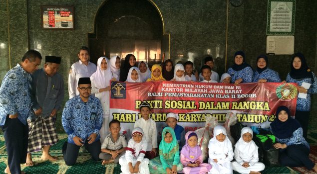 Bapas Bogor Berbagi Dengan Sesama Di Bulan Muharam