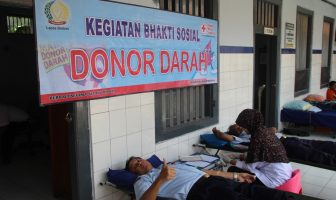 Peringati Hari Dharma Karyadika, Lapas Berebes Laksanakan Kegiatan Donor Darah