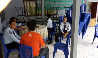 Bapas Lahat Datangi Pos Bapas Muara Beliti & Keluarga Penjamin Napi