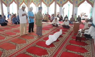 Sambut Muharram, Lapas Pekanbaru Lombakan Pelaksanaan Shalat Jenazah