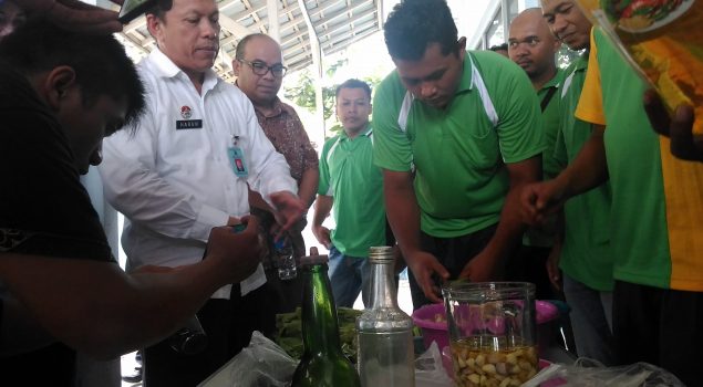 Klien Bapas Banjarmasin Belajar Buat Mie Ayam & Pelatihan Lainnya