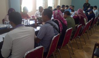 Peserta Pelatihan Assessment Praktik Wawancara WBP di Rutan Rangkasbitung