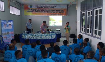 WBP Lapas Fakfak Disosialisasilan Bahaya Narkotika