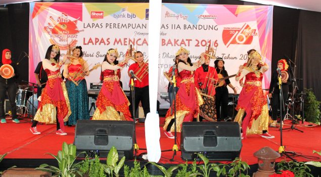 WBP Unjuk Kemampuan Dalam Lapas Mencari Bakat 2016