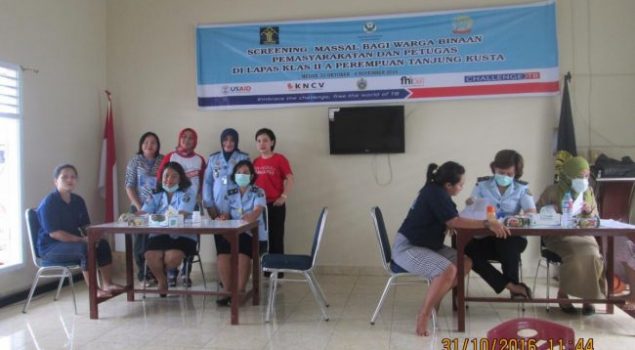 544 Warga Binaan Lapas Wanita Lakukan Screening TB