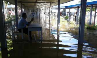 Sungai Meluap, Rutan Barabai Terendam Banjir