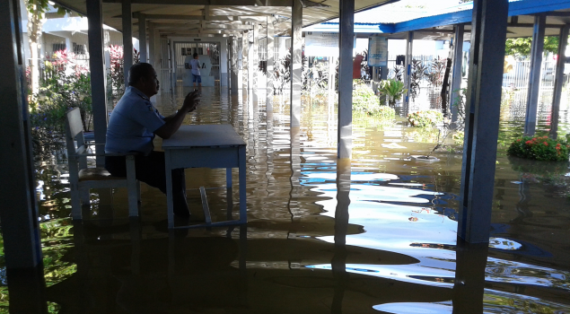 Sungai Meluap, Rutan Barabai Terendam Banjir