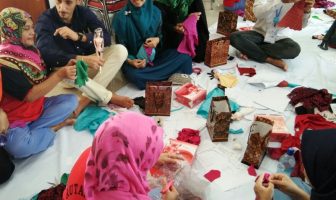 Diperkenalkan ke Mahasiswa Asing, Batik Girl Rutan Batam "Go Internasional"