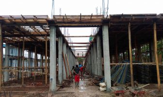 Progres Pembangun Lapas Banjarbaru Diatas Target yang Ditetapkan