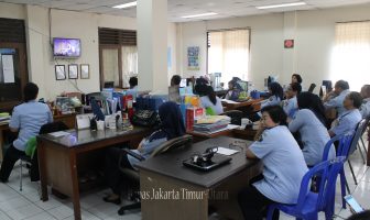 Pegawai Bapas Jakarta-Timur Utara Ikuti Teleconference Saber Pungli