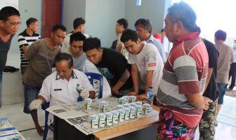 WBP Narkoba & Korupsi Rutan Manado Jalani Tes Urin