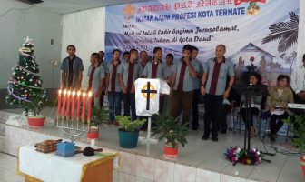 WBP Rayakan Ibadah Pra Natal Bersama Kaum Profesi Ternate