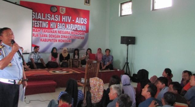 Mobile VCT Cegah HIV/AIDS di Rutan Wonogiri