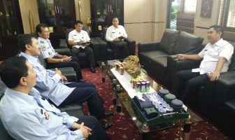 Apresiasi Kab. Peduli HAM, Kakanwil Kalsel Temui Bupati Tanah Bumbu