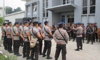 Sinergi Lapas Gunung Sindur & Brimob Jaga Keamanan Lapas