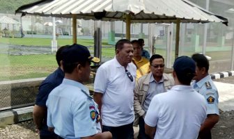Tim Ditjen PAS Pantau Langsung Pembangunan Lapas High Risk di Nusakambangan
