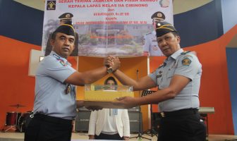 Sertijab Kalapas Cibinong, Profesional Dengan Mendekatkan Hasil Sempurna