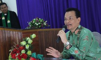 Kakanwil Sulut Beribadah Minggu di Rutan Manado