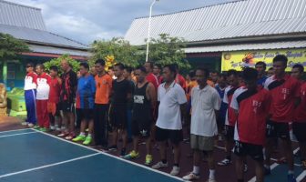 Lapas Bandar Lampung Gelar Turnamen Bulutangkis