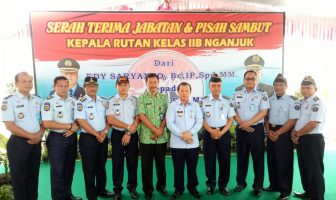 Kadiv PAS Jatim Pimpin Serah Terima Jabatan Karutan Nganjuk