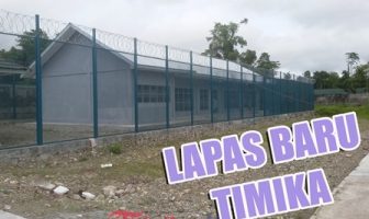100 Napi Lapas Timika Tempati Sel Baru
