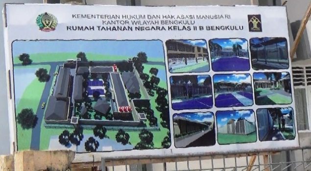 Tahun Ini Rutan Bengkulu Kembali Difungsikan