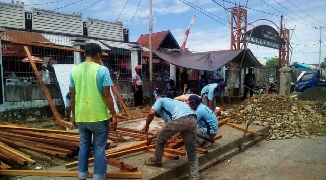 WBP Lapas Nabire Kembali Buat Tempat Pencucian Motor