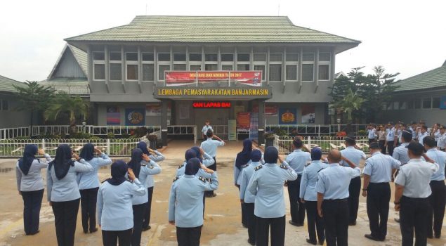 Petugas Lapas Banjarmasin Ikuti BINKORPOLSUS