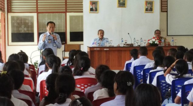 Pra PKL, Siswa SMK Dibekali Ceramah oleh Kakanwil Maluku