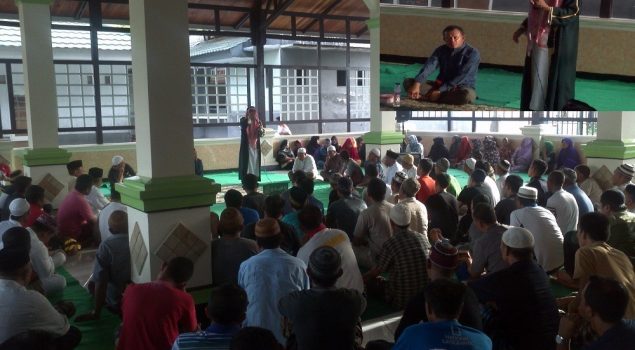 600 WBP Lapas Gorontalo Tutup Tahun 2016 dengan Maulid Nabi