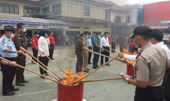 Lapas Banjarmasin Berkomitmen Berantas Narkoba & Barang Terlarang