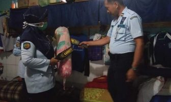 Petugas Geledah 4 Blok & Ruang Mapenaling Rutan Pelaihari