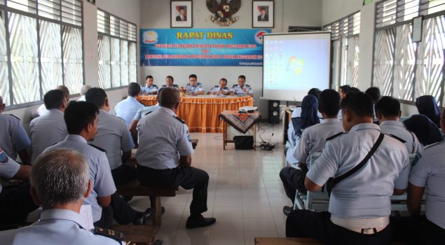 Usai Rapat Dinas, Petugas Rutan Pekalongan Langsung Razia WBP