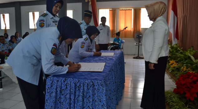 Rupbasan Bandung Sambut Slamet Widodo Sebagai Pimpinan Baru