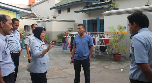 Kadiv PAS Banten Puji Program Penghijauan Rutan Serang