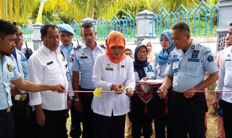 Kadiv PAS Maluku Utara Resmikan Percetakan Batu Tela Pres Cabrutan Labuha