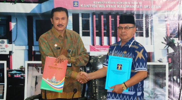 MoU Kanwil Kalsel & DPRD Tanah Bumbu Harmonisasikan Perda Sesuai HAM