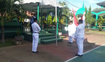 2 Bulan Dibina, Napi Teroris Lapas Malang Kibarkan Bendera Merah Putih