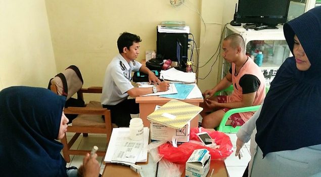 Cegah HIV & IMS, Lapas Narkotika Sungguminasa Lakukan VCT bagi WBP