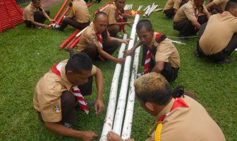 Camp Training Galakkan Kepramukaan Lapas Cipinang