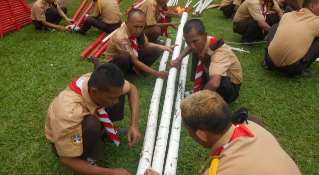 Camp Training Galakkan Kepramukaan Lapas Cipinang