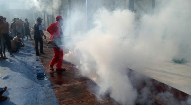 Lapas Di-Fogging, WBP Berharap Bisa Tidur Tanpa Nyamuk