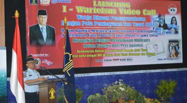 Lapas Tuban Luncurkan I-Wartelsus Video Call