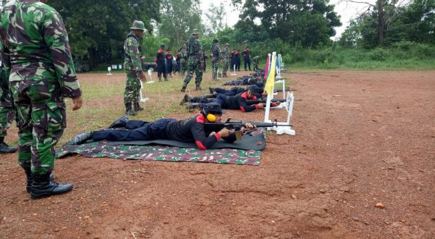 Puluhan Petugas Lapas Banjarmasin Asah Kemampuan Menembak