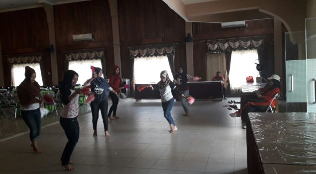 Latihan Tari Hilangkan Kejenuhan WBP Lapas Perempuan Martapura