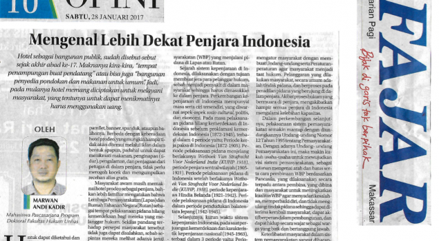 Mengenal Lebih Dekat Penjara Indonesia