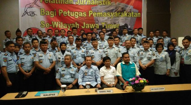 Petugas PAS Jatim Berguru Ilmu Jurnalistik dari Radar Jember