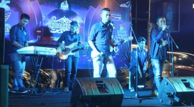 Correction Band Meriahkan HUT Kota Balikpapan ke-120