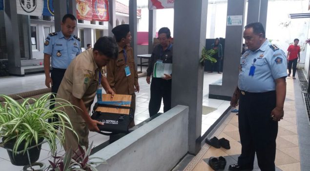 Pengukuran Arah Kiblat Dukung Pembinaan Rohani di Rutan Garut